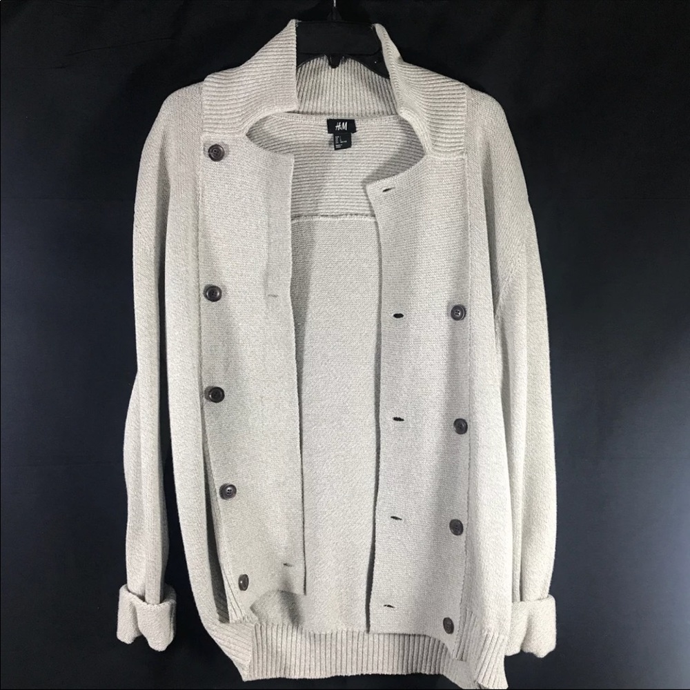 H&M Men's Winter Button Down Cardigan